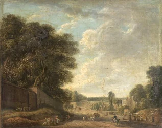 Bayswater Road, London, nahe dem alten Tempeltor